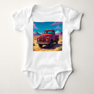 Klassieke Amerikaanse pick-up Romper