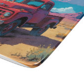 Klassieke Amerikaanse pick-up Snijplank (Hoek)