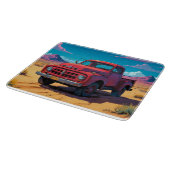 Klassieke Amerikaanse pick-up Snijplank (Hoek)