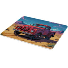 Klassieke Amerikaanse pick-up Snijplank
