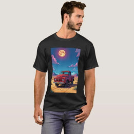 Klassieke Amerikaanse pick-up T-shirt