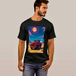 Klassieke Amerikaanse pick-up T-shirt