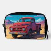 Klassieke Amerikaanse pick-up Toilettasje (Voorkant)