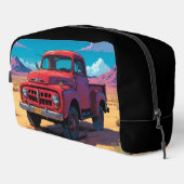 Klassieke Amerikaanse pick-up Toilettasje (Rechterhoek)