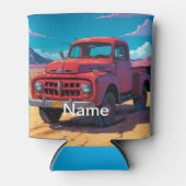 Klassieke Amerikaanse pick-up truck Blikjeskoeler (Voorkant)