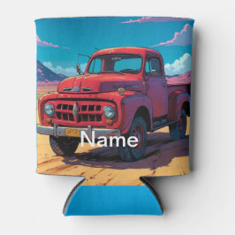 Klassieke Amerikaanse pick-up truck Blikjeskoeler