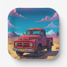 Klassieke Amerikaanse pick-up truck