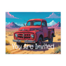 Klassieke Amerikaanse pick-up truck