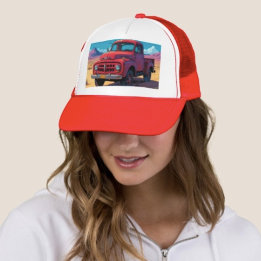 Klassieke Amerikaanse pick-up  Trucker Pet