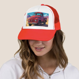 Klassieke Amerikaanse pick-up Trucker Pet