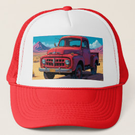 Klassieke Amerikaanse pick-up Trucker Pet
