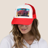 Klassieke Amerikaanse pick-up Trucker Pet (In situ)