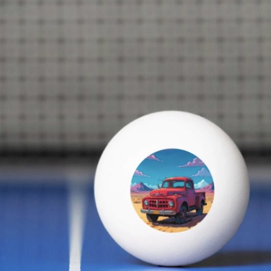 Klassieke Amerikaanse Pickup Ping Pong Bal  Pingpongbal