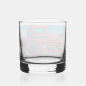 Klassieke Amerikaanse Pickup Whiskey Glas (Achterkant)