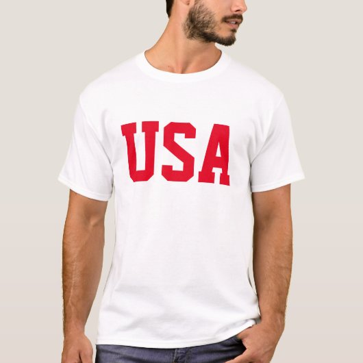 Klassieke Amerikaanse RT T-shirt (Voorkant)