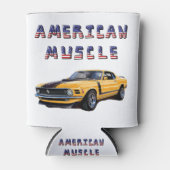 Klassieke Amerikaanse Spier Auto Mustang Boss 302 Blikjeskoeler (Voorkant)