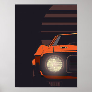 Klassieke Amerikaanse Spier Poster