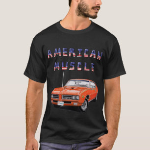 Klassieke Amerikaanse spierwagen T-shirt