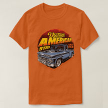 Klassieke Amerikaanse stalen vintage pick-uptruck