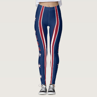 klassieke Amerikaanse stijl Leggings