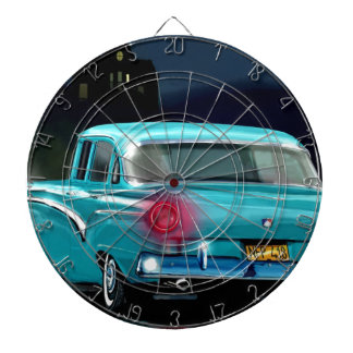 Klassieke Amerikaanse Style Automobile van 50. Dartbord