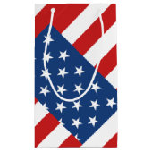 Klassieke Amerikaanse vlag Klein Cadeauzakje (Achterkant)