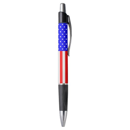 Klassieke Amerikaanse Vlag Pennen (Achterkant (Verticaal))