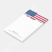 Klassieke Amerikaanse vlag Post-it® Notes (Schuin)