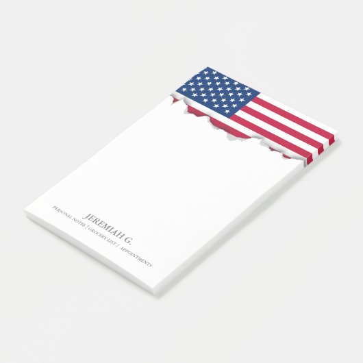 Klassieke Amerikaanse vlag Post-it® Notes (Schuin)