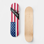 Klassieke Amerikaanse vlag Skateboard (Voorkant)