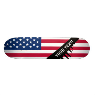Klassieke Amerikaanse vlag Skateboard