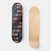 Klassieke Amerikaanse vlag Skateboard Deck (Voorkant)