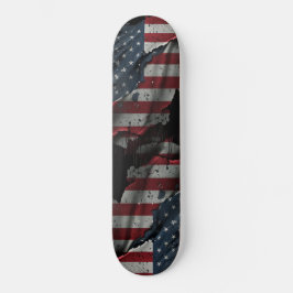 Klassieke Amerikaanse vlag Skateboard Deck