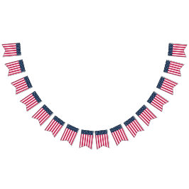 Klassieke Amerikaanse vlag sterren en strepen Vlaggetjes