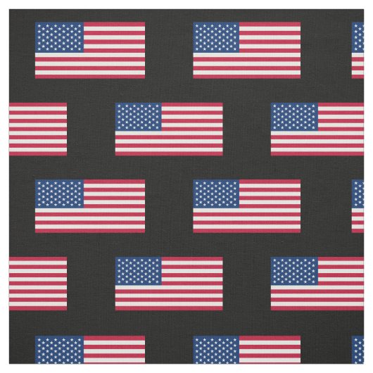 Klassieke Amerikaanse vlag Stof (Swatch)