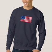 Klassieke Amerikaanse vlag Sweatshirt Gift (Voorkant)