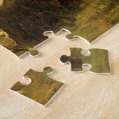 Klassieke Amerikaanse Westerse Kunst, Buffalo Jach Legpuzzel (Zijkant)
