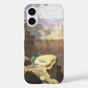 Klassieke Amerikaanse Westerse Kunst, Grand Canyon iPhone 16 Hoesje