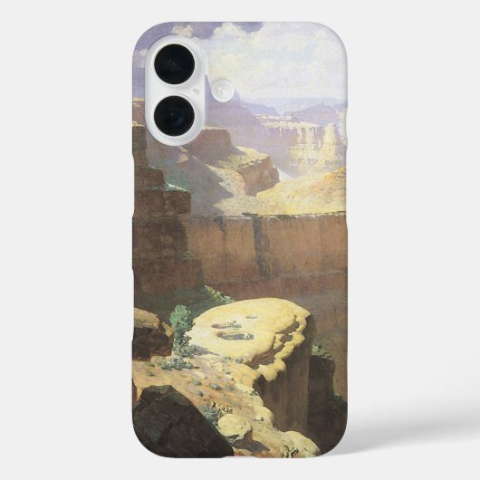 Klassieke Amerikaanse Westerse Kunst, Grand Canyon Case-Mate iPhone Case (Achterkant)
