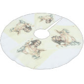 Klassieke angel boomrok kerstboom rok (Gekanteld)