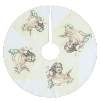 Klassieke angel boomrok kerstboom rok