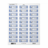 Klassieke anker Fabulous Value Epic Ocean Wedding Etiket (Full Sheet)