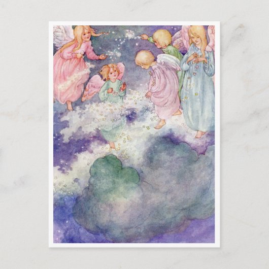 Klassieke Anne Anderson De Melkweg Briefkaart (Voorkant)