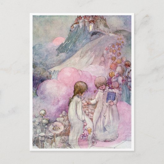 Klassieke Anne Anderson De Stad van Slaap Briefkaart (Voorkant)