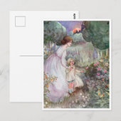 Klassieke Anne Anderson kind en moeder Briefkaart (Voorkant / Achterkant)