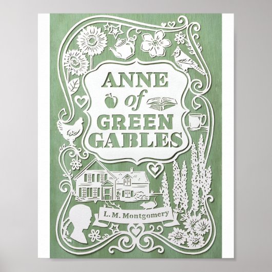 Klassieke Anne of Green Gables Poster (Voorkant)