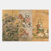 Klassieke Antiek Coromandel Schermkunst Inpakpapier Vel (Voorkant 3)