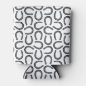 Klassieke Antiek Hoefijzers Hoefijzer KLANTKLEUR Blikjeskoeler (Voorkant)