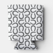 Klassieke Antiek Hoefijzers Hoefijzer KLANTKLEUR Blikjeskoeler (Achterkant)