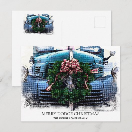 *~* Klassieke  Antiek HOLIDAY Old Retro Briefkaart (Voorkant / Achterkant)